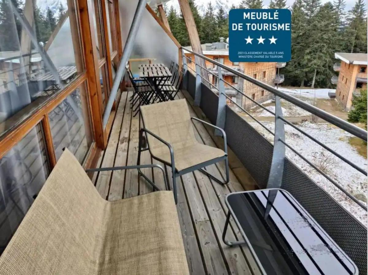 Appartement 3 Etoiles Au Pied Des Pistes Avec Balcon Ete Chamrousse Ngoại thất bức ảnh